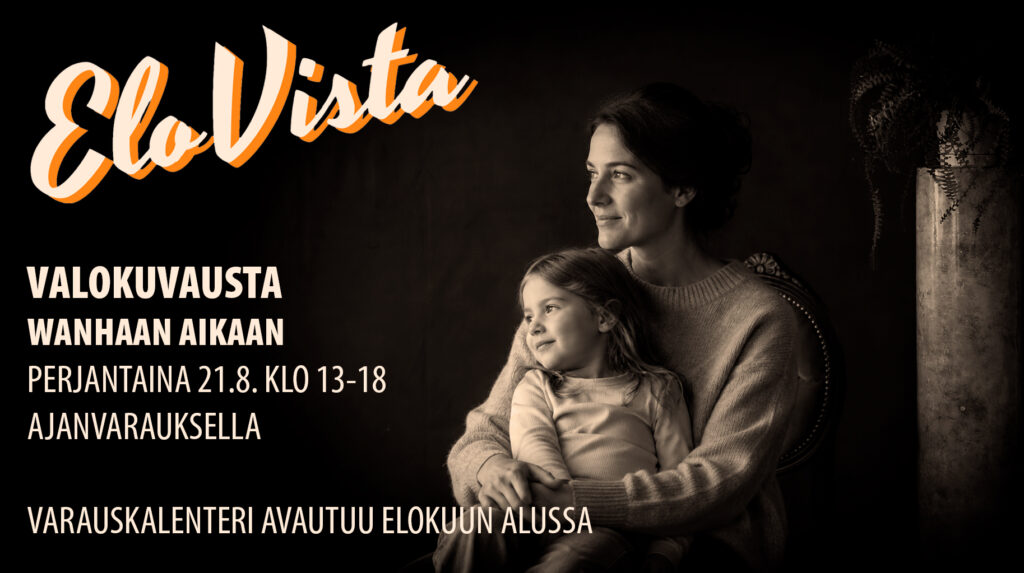 Wanhan ajan valokuvausta studiossa